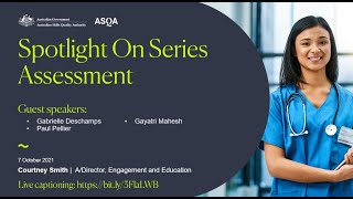 Webinar – Spotlight On Assessment