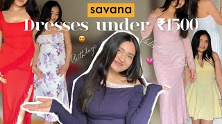 Stunning Beautiful Dresses💗from SAVANA under ₹1500 only😳