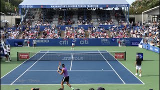 Rafael Nadal & Sebastian Korda - Citi Open Practice (Washington, DC) [4k 60fps]