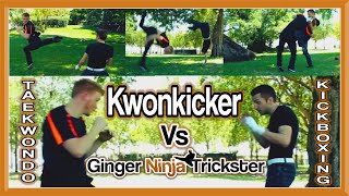 Taekwondo Vs Kickboxing | GNT Vs Kwonkicker (Martial Arts Fight)