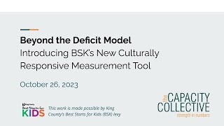 Beyond the Deficit Model: Introducing BSK’s New Culturally Responsive Measurement Tool