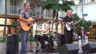 Kamanawa performing My Dear at Waikiki Beach Walk