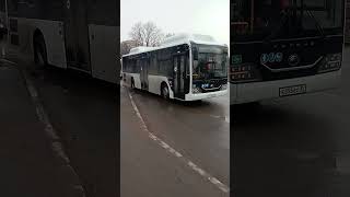 Череповец | Первый день работы нового автобуса Yutong ZK6116HG(Е555ЕС_35)