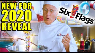 2020 Six Flags Theme Parks NEW Attractions Official Reveal with Jim Reid-Anderson