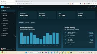 🎬 #StackPanel – Modern Responsive UI Template