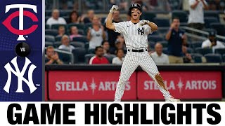 Twins vs. Yankees Game Highlights (8/19/21) | MLB Highlights