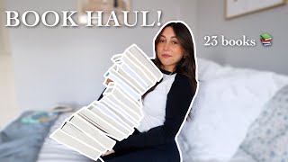 huge book haul! (aka more books to add to my never-ending tbr)