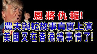 恩將仇報！農夫與蛇故事真實上演，美國又在香港搞事情了！