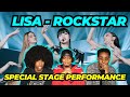 UK NON K-POP FANS REACT TO LISA - 'ROCKSTAR SPECIAL STAGE PERFORMANCE' FOR THE FIRST TIME!!