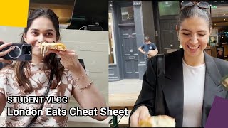 London Eats Cheat Sheet | LSE Student Vlog