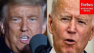 JUST IN: Trump Announces He's Re-Nicknaming Biden 'Sleepy Joe' From 'Crooked Joe'