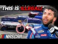 Is This Nascar Moment Illegal?  *shocking*