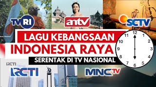 Stasiun TV Nasional Kompak Putar 'Indonesia Raya' pada Jam 6 Pagi