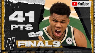 Giannis Antetokounmpo EPIC 41 Pts 13 Reb Full Game 3 Highlights vs Suns | 2021 NBA Finals
