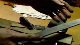 Hoffman Reproductions Presents: Forging a colonial patch knife: part 2