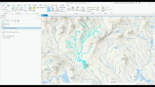 Select by Lasso in ArcGIS Pro using NHD Flowline Data