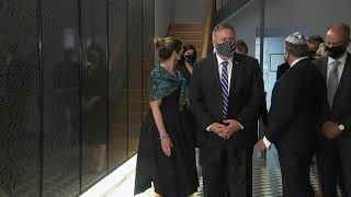 Pompeo attends Yom Kippur ceremony