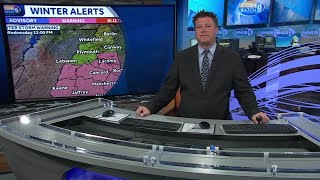 Video: Winter storm warning posted for most of NH ahead of nor'easter