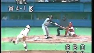 1983年東京六大学野球秋季リーグ戦慶早第1回戦その３