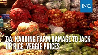 DA: Karding farm damage to jack up rice, veggie prices