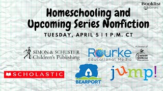 Homeschooling and Upcoming Series Nonfiction