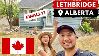 WE FINALLY FOUND OUR BASEMENT HOUSE! #lethbridge #internationalstudent #canada