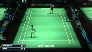 2015 Yonex US Open R32 [WS] Yui HASHIMOTO vs Saili RANE (Sports)