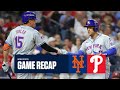 Mets 5 run 8th inning SURGES them to a win against the Phillies in Game 1 of the NLDS | Game Recap