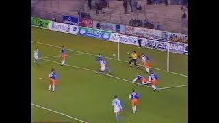 STRASBOURG - MONTPELLIER-2-1     (TOUS LES BUTS : DIVISION 1 : SAISON 1996-1997)