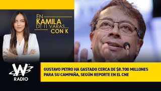 Gustavo Petro ha gastado cerca de $8.700 millones para su campaña, según reporte en el CNE