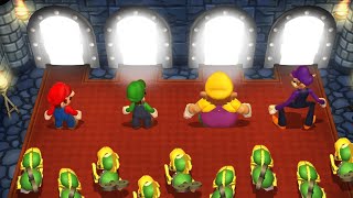 Mario Party 9 - Minigames - Mario vs Luigi vs Wario vs Waluigi (Master CPU)
