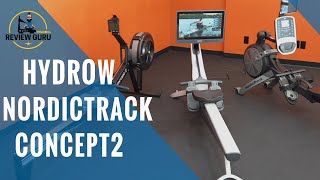 Hydrow vs NordicTrack vs Concept2 Rowing Machines | Rower Comparison Review