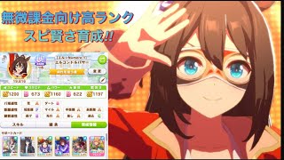 【ウマ娘】無微課金向け！スピ賢さ育成で誰でもできる高ランク育成！エルコンドルパサー