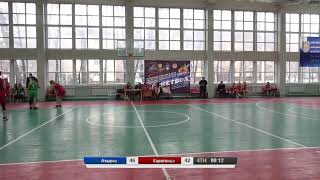 🏀Весенний ЧРК U-15 среди девушек : Атырау - Караганда  (19.03.2022)