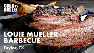 Watch Louie Mueller Barbecue's Pitmaster Prepare a Texas BBQ Meat Feast