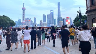 Walk Shanghai 賑やかな南京东路と外灘　2023年6月撮影