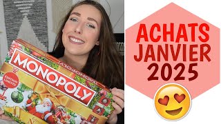 HAUL 🔥 Mes achats \u0026 cadeaux de Janvier 2025 😍 | La Vie En Rousse