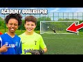 I Took 100 Shots vs Pro Academy Goalkeeper & Scored...?