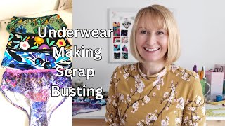 More Scrap Busting Undies and Free Pattern