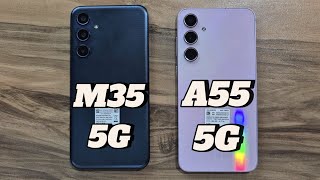 Samsung Galaxy M35 5G vs Samsung Galaxy A55 5G