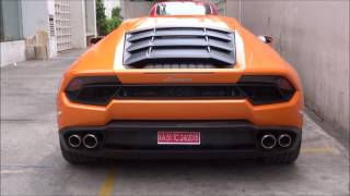 LAMBORGHINI BENGALURU :NEW Orange HURACAN LP580-2.