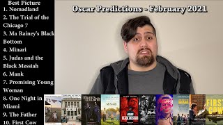 Oscar Predictions - February 2021