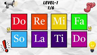 Say The Word On Beat Challenge 124 | EASY MEDIUM HARD | Fast Rhythm Test | Do Re Mi Fa So La Ti Do