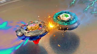 Beyblade Samurai Pegasus vs Rock Leone (BOTH OF THEM ARE IN MY TOP 5!!) INTENSE BATTLE!