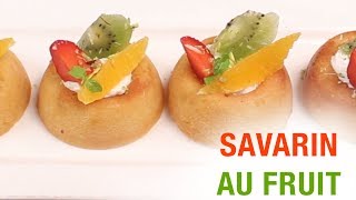 how to prepair SAVARIN AU FRUIT recipe  | eid special SAVARIN AU FRUIT recipe | cookery school