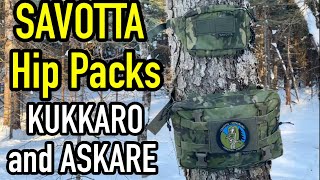 Savotta ASKARE and KUKKARO Hip Packs