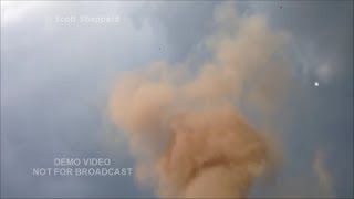Storm Chaser Hit By Lightning - 5-27-14 Scott Sheppard