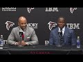 Falcons general manager and head coach speak after first-round draft picks  Full Press Conference