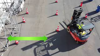 Heftruck - Video - Praxis - Slalom