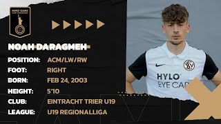 Noah D. - Attacking Center Mid - Eintracht Trier U19  (Regionalliga) - Highlights 2021/2022